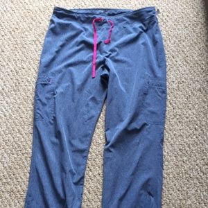 Heather Blue Scrub Pants